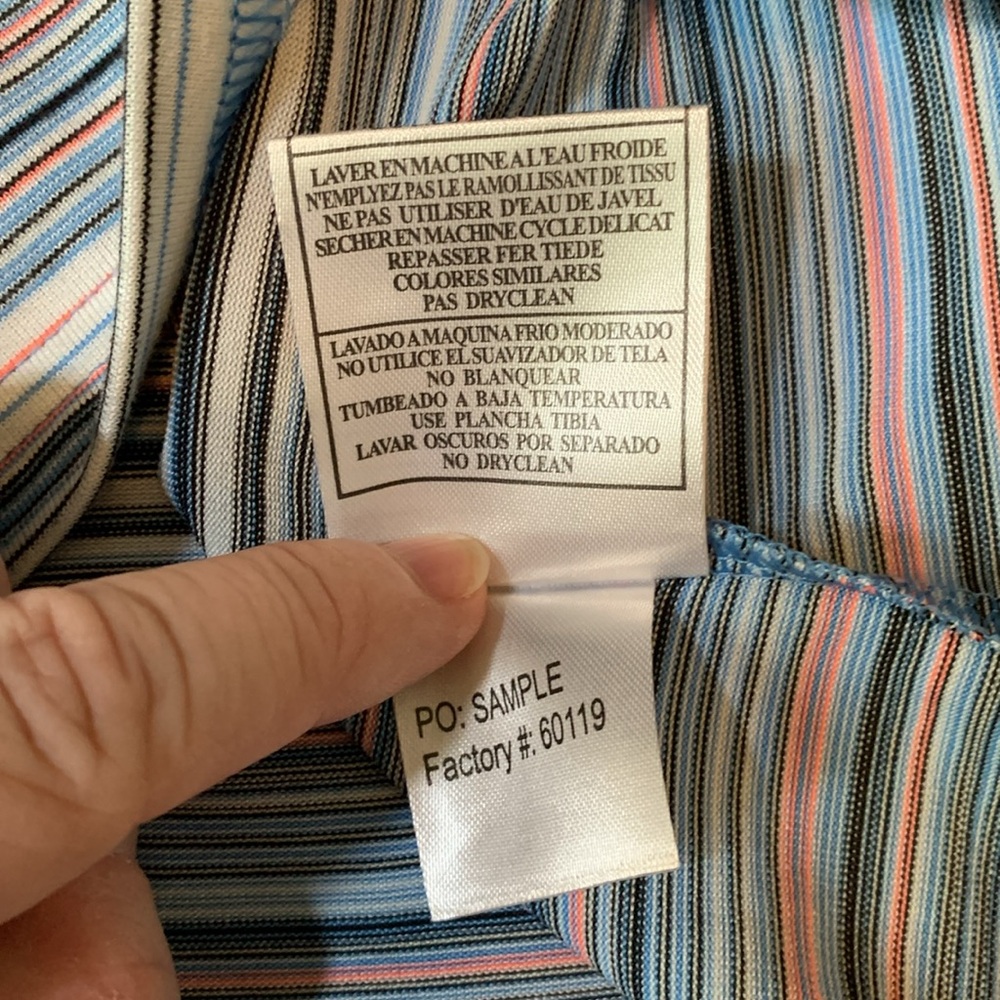 NWT Antigua Desert Dry Golf Polo Top, Multicolor Striped, Women’s Size M - Picture 14 of 16